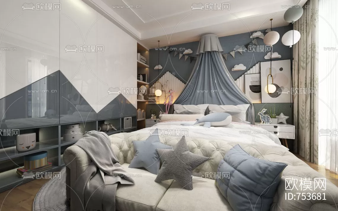 CHILDROOM – 3D SCENES – VRAY – 374 CHILDROOM – 3D SCENES – VRAY – 374