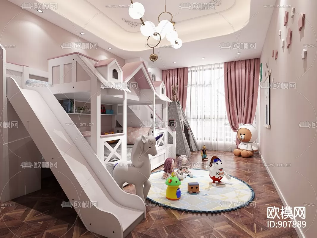 CHILDROOM – 3D SCENES – VRAY – 379 CHILDROOM – 3D SCENES – VRAY – 379