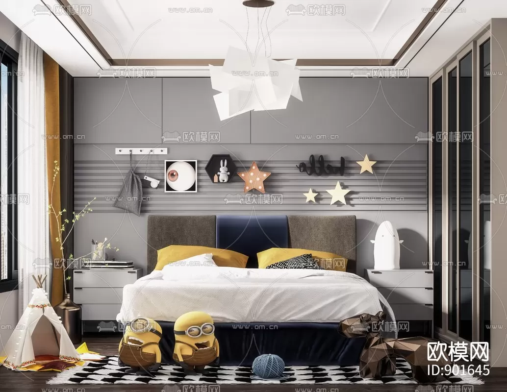 CHILDROOM – 3D SCENES – VRAY – 381 CHILDROOM – 3D SCENES – VRAY – 381