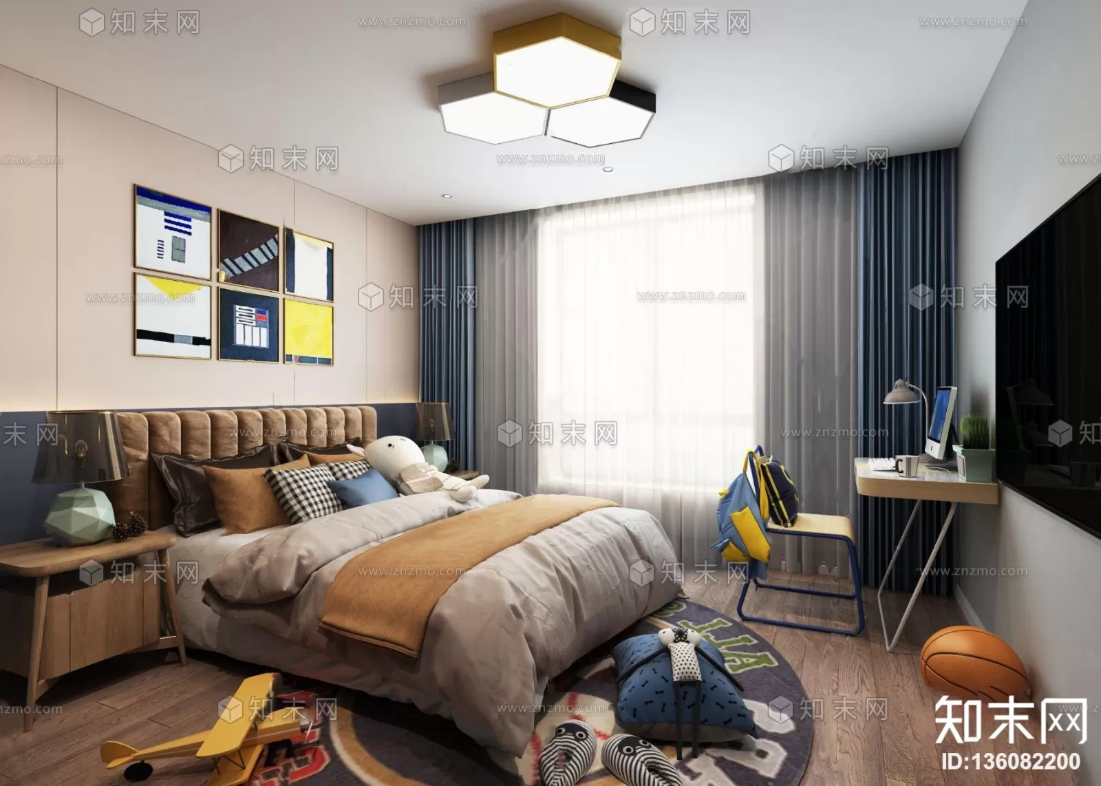 CHILDROOM – 3D SCENES – VRAY – 382 CHILDROOM – 3D SCENES – VRAY – 382