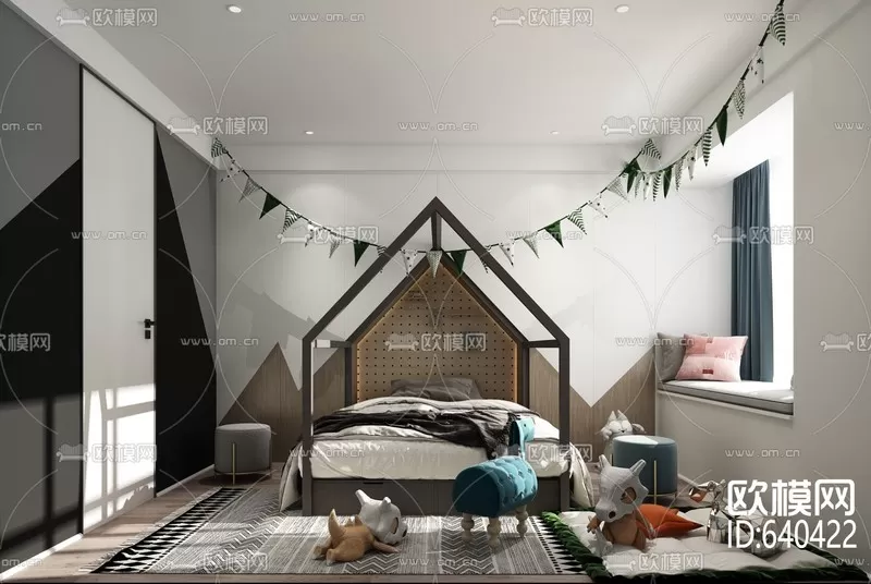 CHILDROOM – 3D SCENES – VRAY – 387 CHILDROOM – 3D SCENES – VRAY – 387