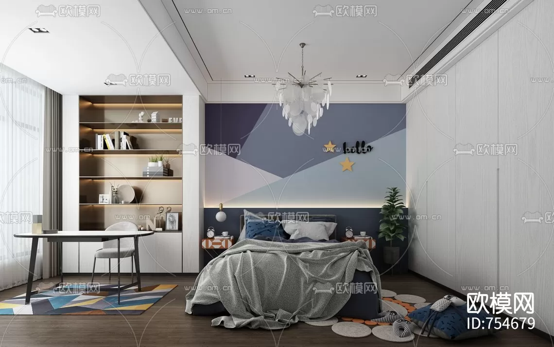 CHILDROOM – 3D SCENES – VRAY – 393 CHILDROOM – 3D SCENES – VRAY – 393