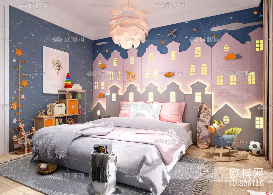 CHILDROOM – 3D SCENES – VRAY – 394 CHILDROOM – 3D SCENES – VRAY – 394