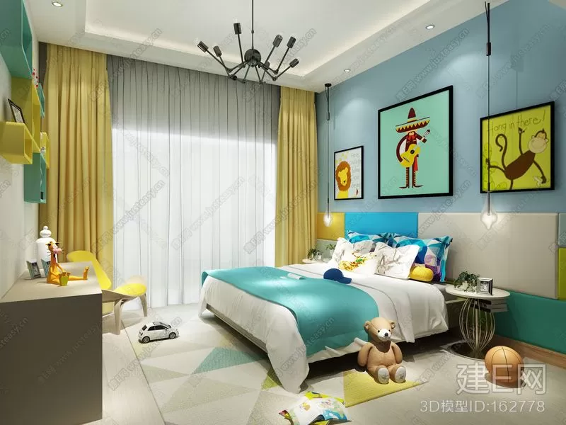 CHILDROOM – 3D SCENES – VRAY – 402 CHILDROOM – 3D SCENES – VRAY – 402