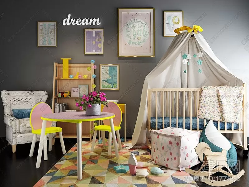 CHILDROOM – 3D SCENES – VRAY – 404 CHILDROOM – 3D SCENES – VRAY – 404