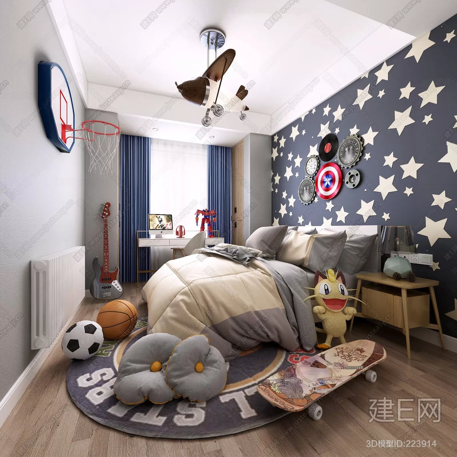 CHILDROOM – 3D SCENES – VRAY – 405 CHILDROOM – 3D SCENES – VRAY – 405