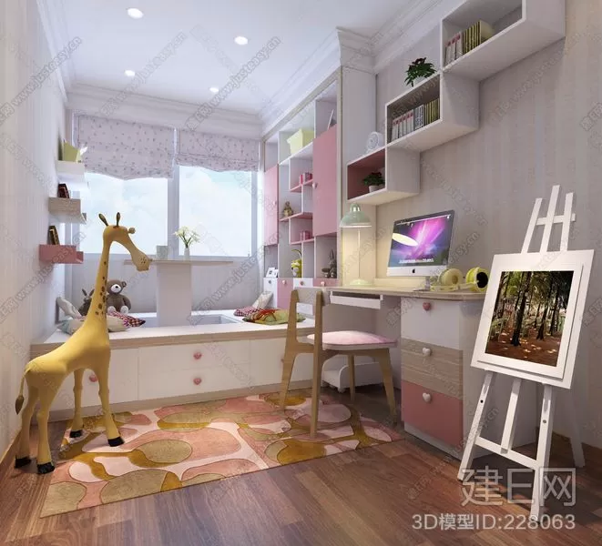 CHILDROOM – 3D SCENES – VRAY – 406 CHILDROOM – 3D SCENES – VRAY – 406