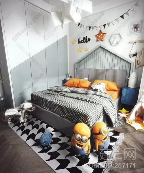 CHILDROOM – 3D SCENES – VRAY – 409 CHILDROOM – 3D SCENES – VRAY – 409