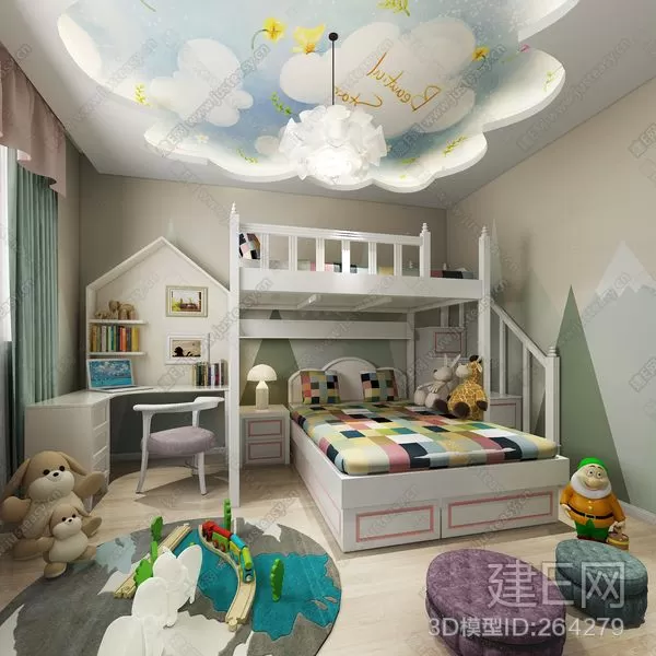 CHILDROOM – 3D SCENES – VRAY – 410 CHILDROOM – 3D SCENES – VRAY – 410