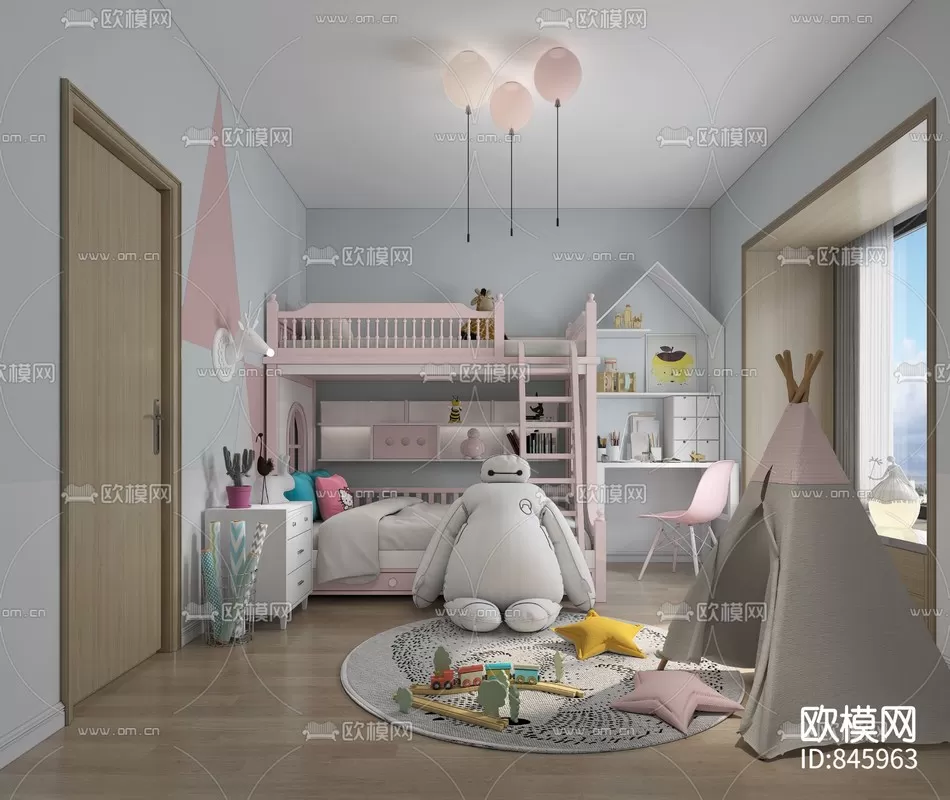 CHILDROOM – 3D SCENES – VRAY – 412 CHILDROOM – 3D SCENES – VRAY – 412