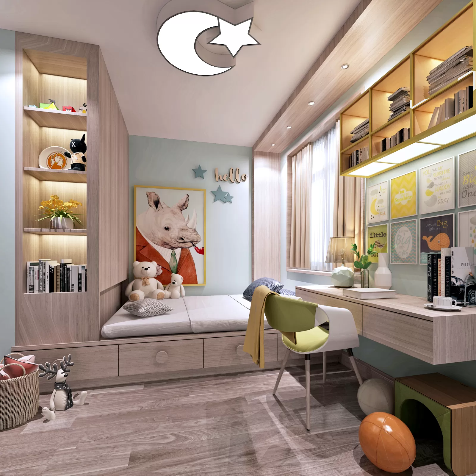 CHILDROOM – 3D SCENES – VRAY – 414 CHILDROOM – 3D SCENES – VRAY – 414