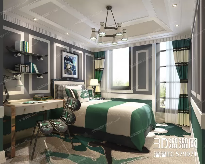 CHILDROOM – 3D SCENES – VRAY – 417 CHILDROOM – 3D SCENES – VRAY – 417