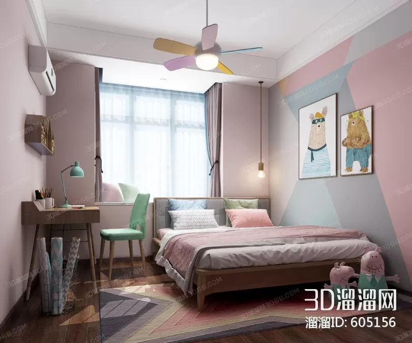 CHILDROOM – 3D SCENES – VRAY – 418 CHILDROOM – 3D SCENES – VRAY – 418