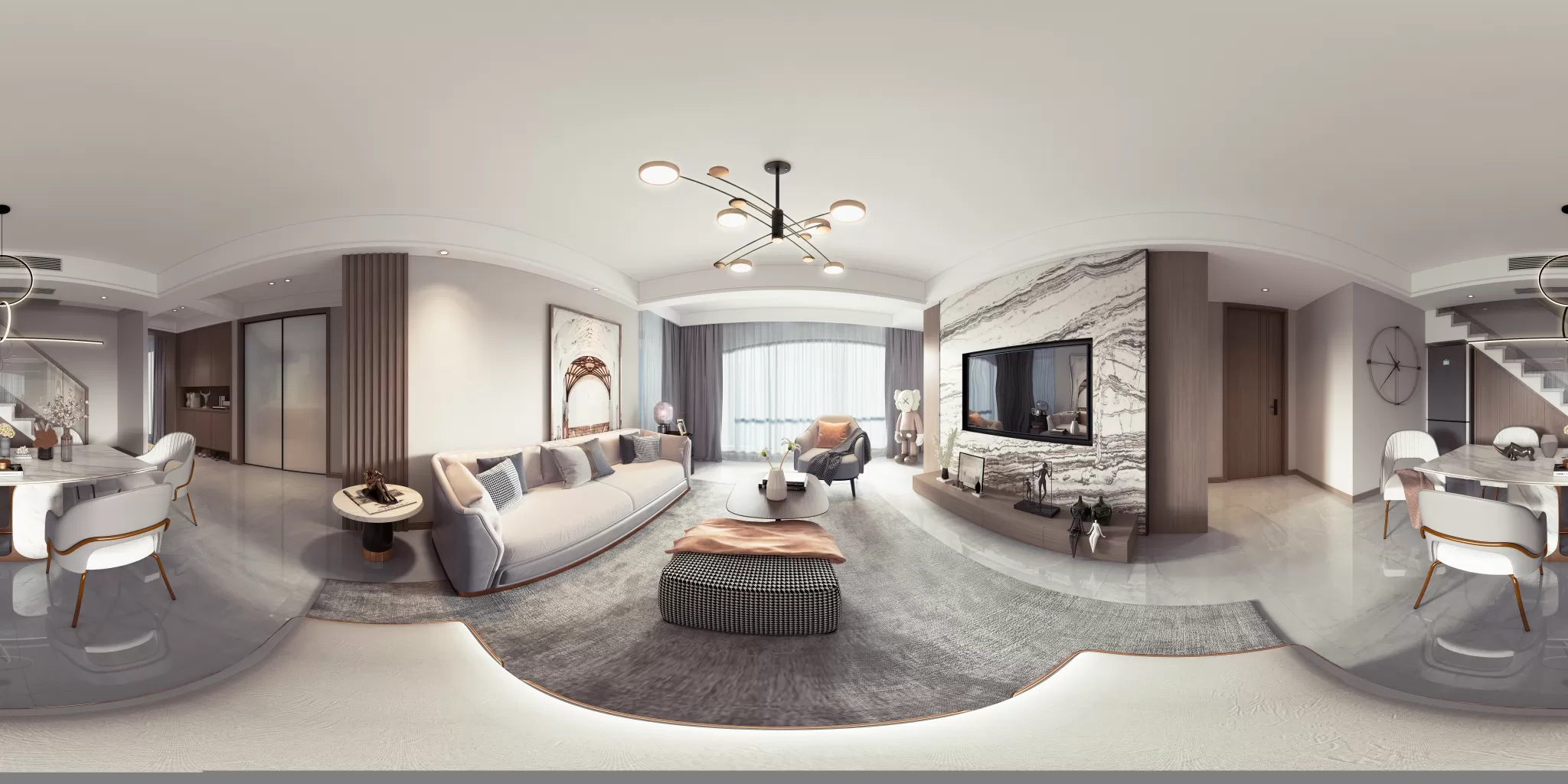 HOUSE SPACE – MODERN STYLES – 3DSKY – 004 – VRAY