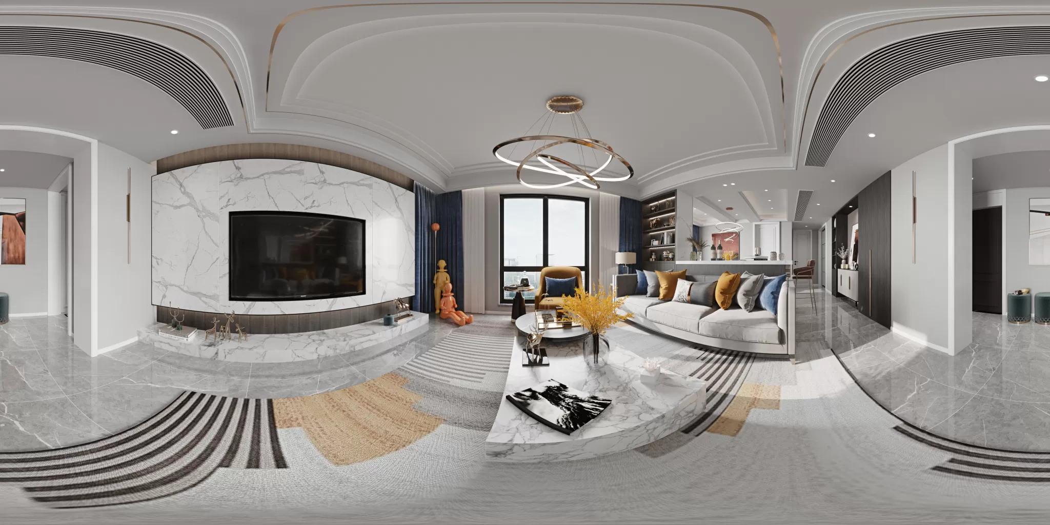 HOUSE SPACE – MODERN STYLES – 3DSKY – 007 – CORONA