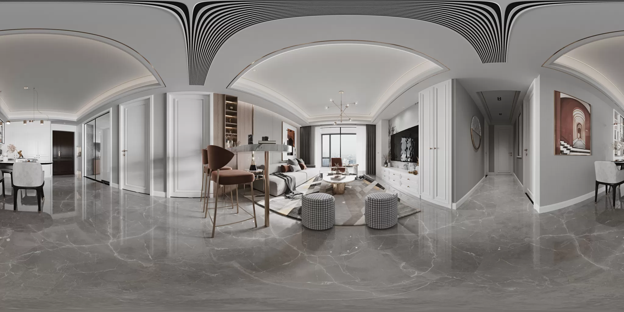 HOUSE SPACE – MODERN STYLES – 3DSKY – 008 – CORONA