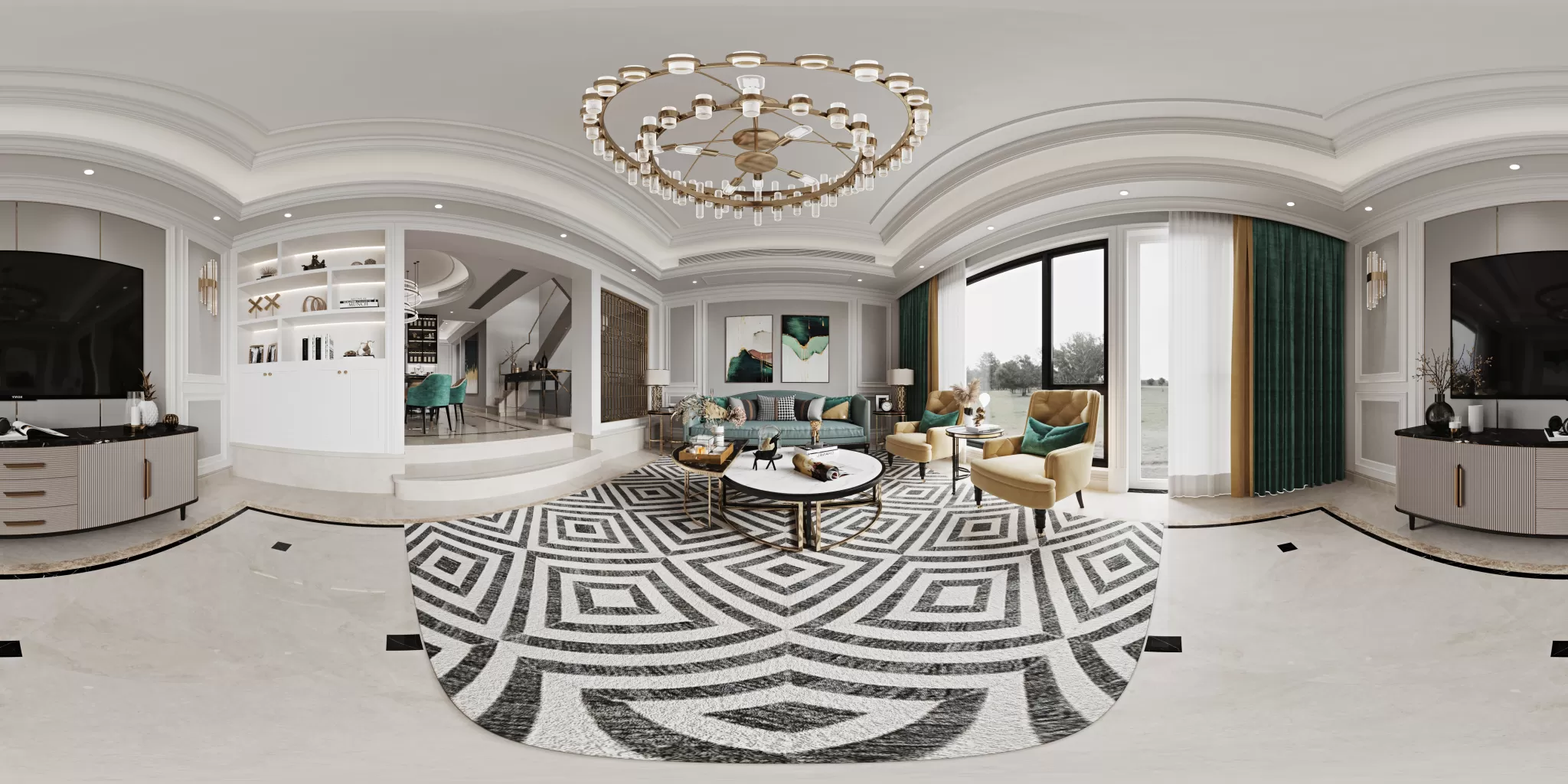 HOUSE SPACE – MODERN STYLES – 3DSKY – 017 – CORONA