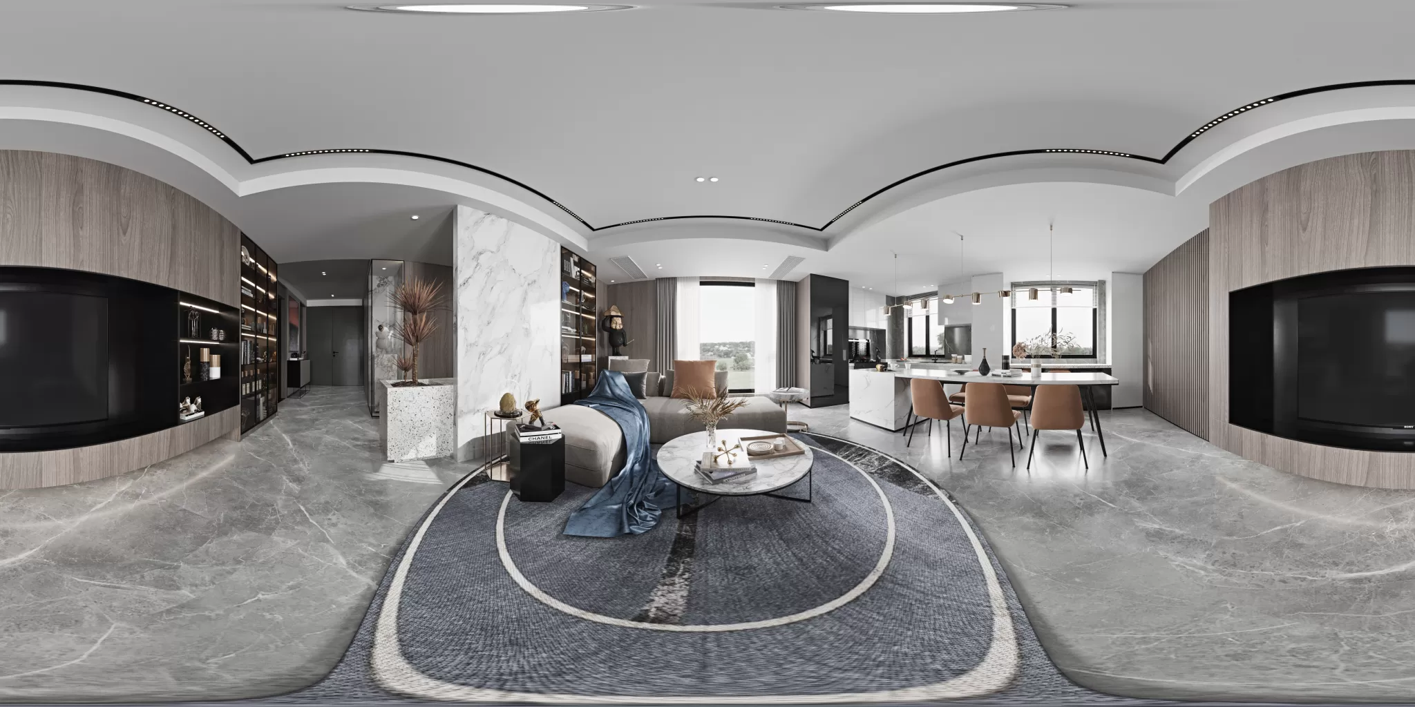 HOUSE SPACE – MODERN STYLES – 3DSKY – 021 – CORONA