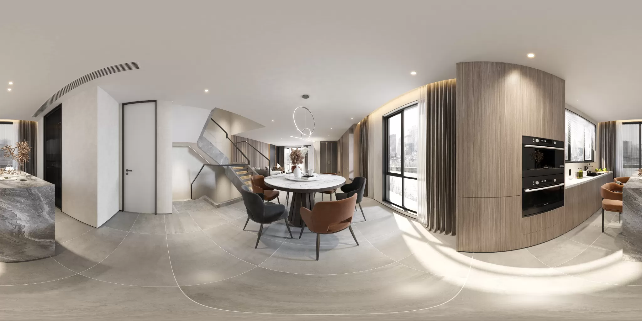 HOUSE SPACE – MODERN STYLES – 3DSKY – 034 – VRAY