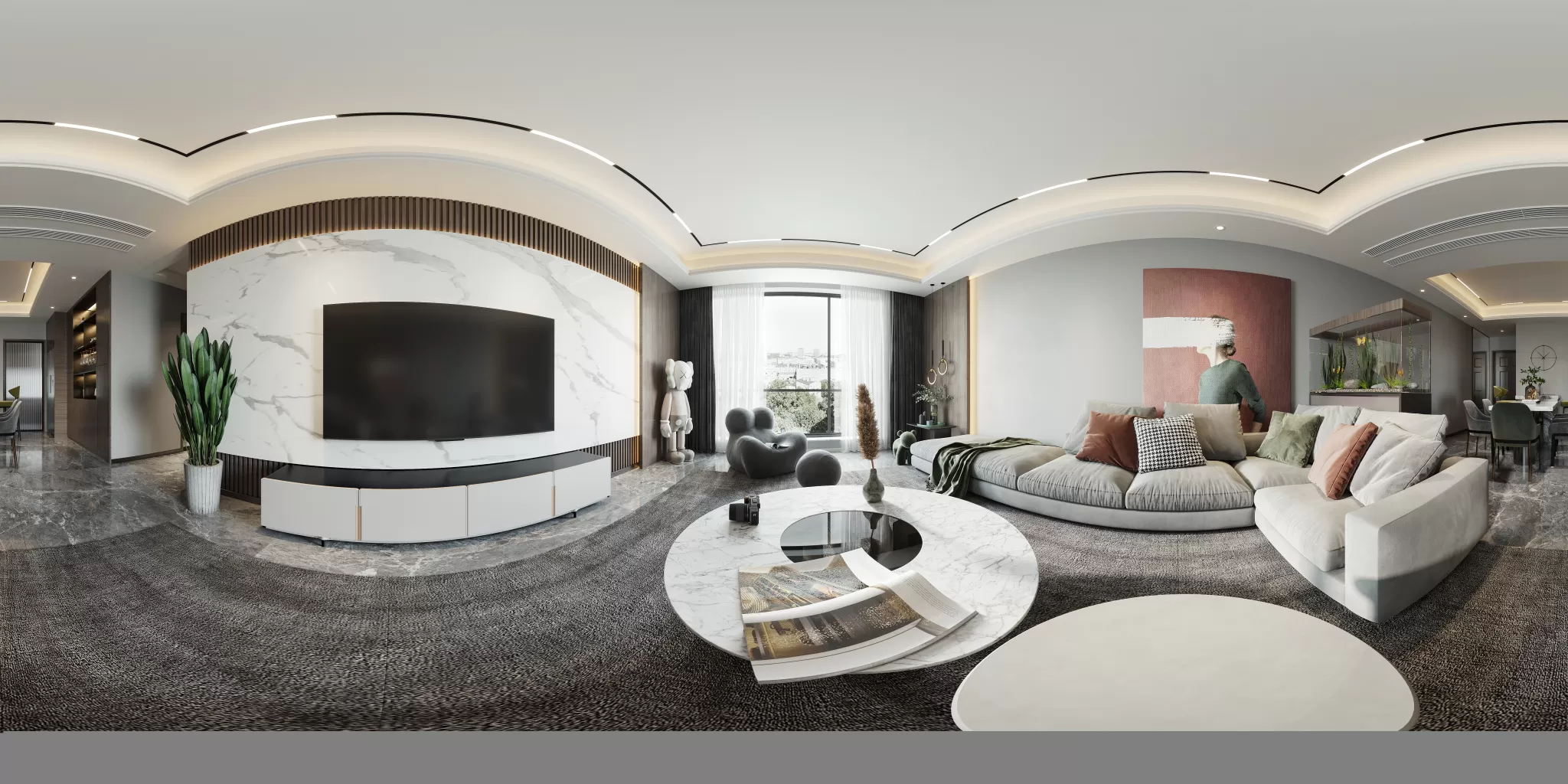 HOUSE SPACE – MODERN STYLES – 3DSKY – 057 – CORONA