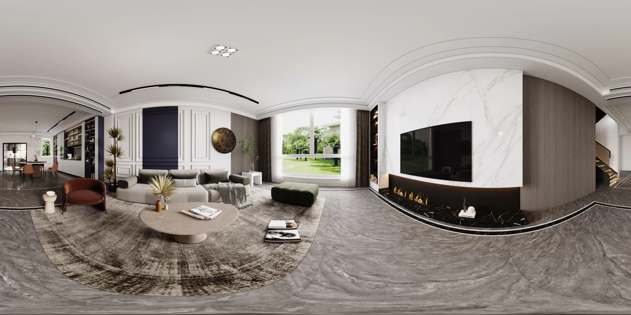 HOUSE SPACE – MODERN STYLES – 3DSKY – 061 – VRAY