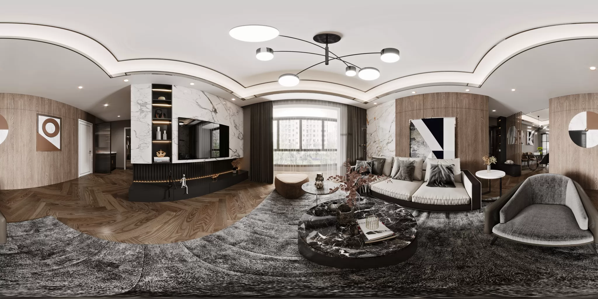 HOUSE SPACE – MODERN STYLES – 3DSKY – 062 – VRAY