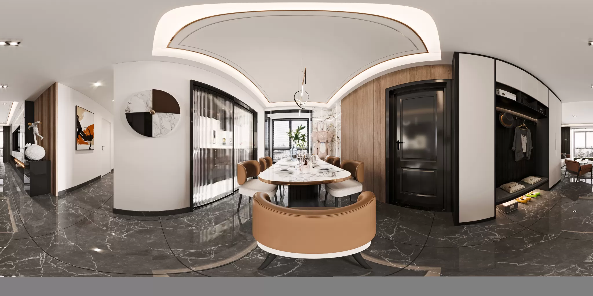 HOUSE SPACE – MODERN STYLES – 3DSKY – 064 – VRAY