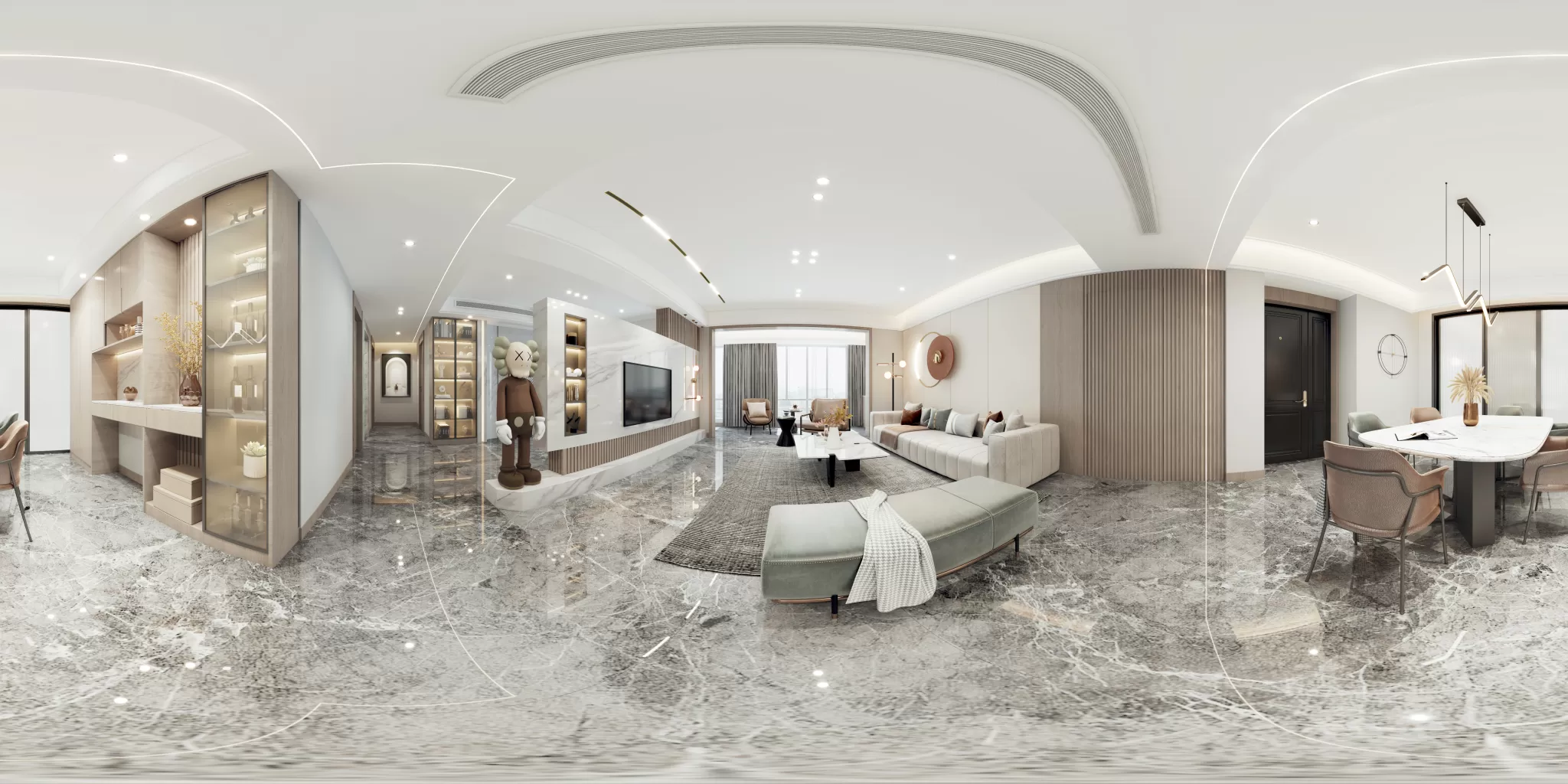 HOUSE SPACE – MODERN STYLES – 3DSKY – 072 – VRAY