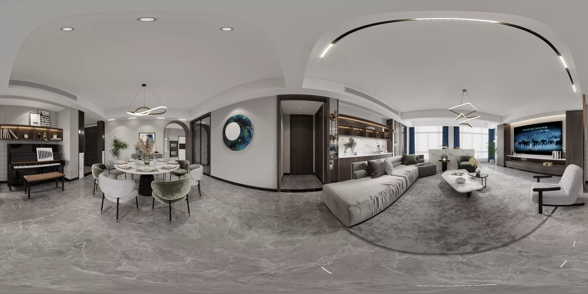 HOUSE SPACE – MODERN STYLES – 3DSKY – 099 – CORONA