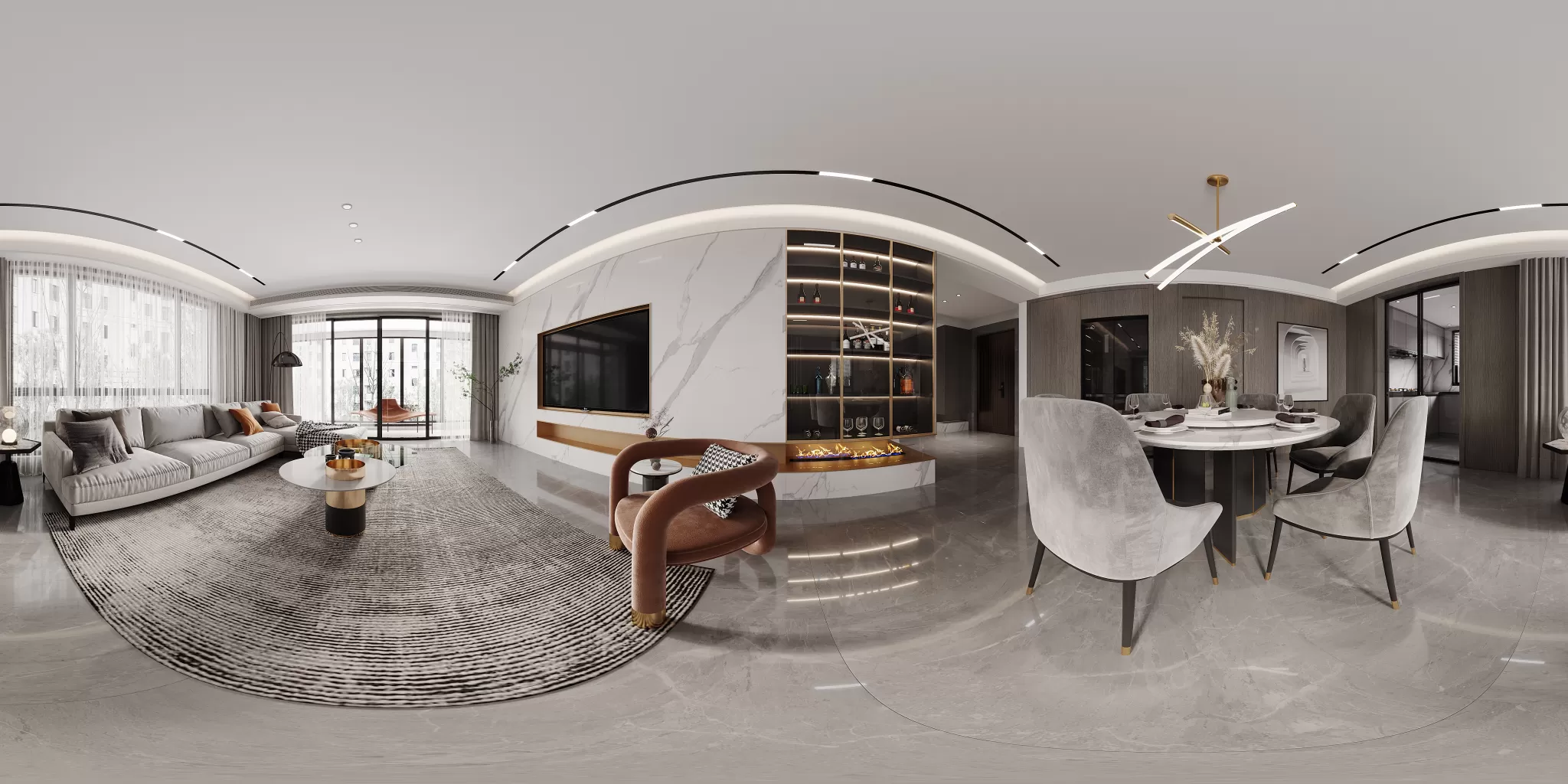 HOUSE SPACE – MODERN STYLES – 3DSKY – 107 – CORONA