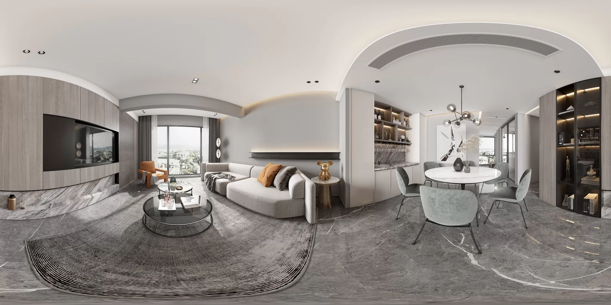 HOUSE SPACE – MODERN STYLES – 3DSKY – 122 – CORONA