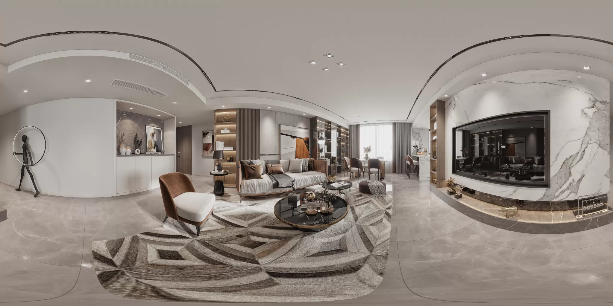 HOUSE SPACE – MODERN STYLES – 3DSKY – 124 – CORONA