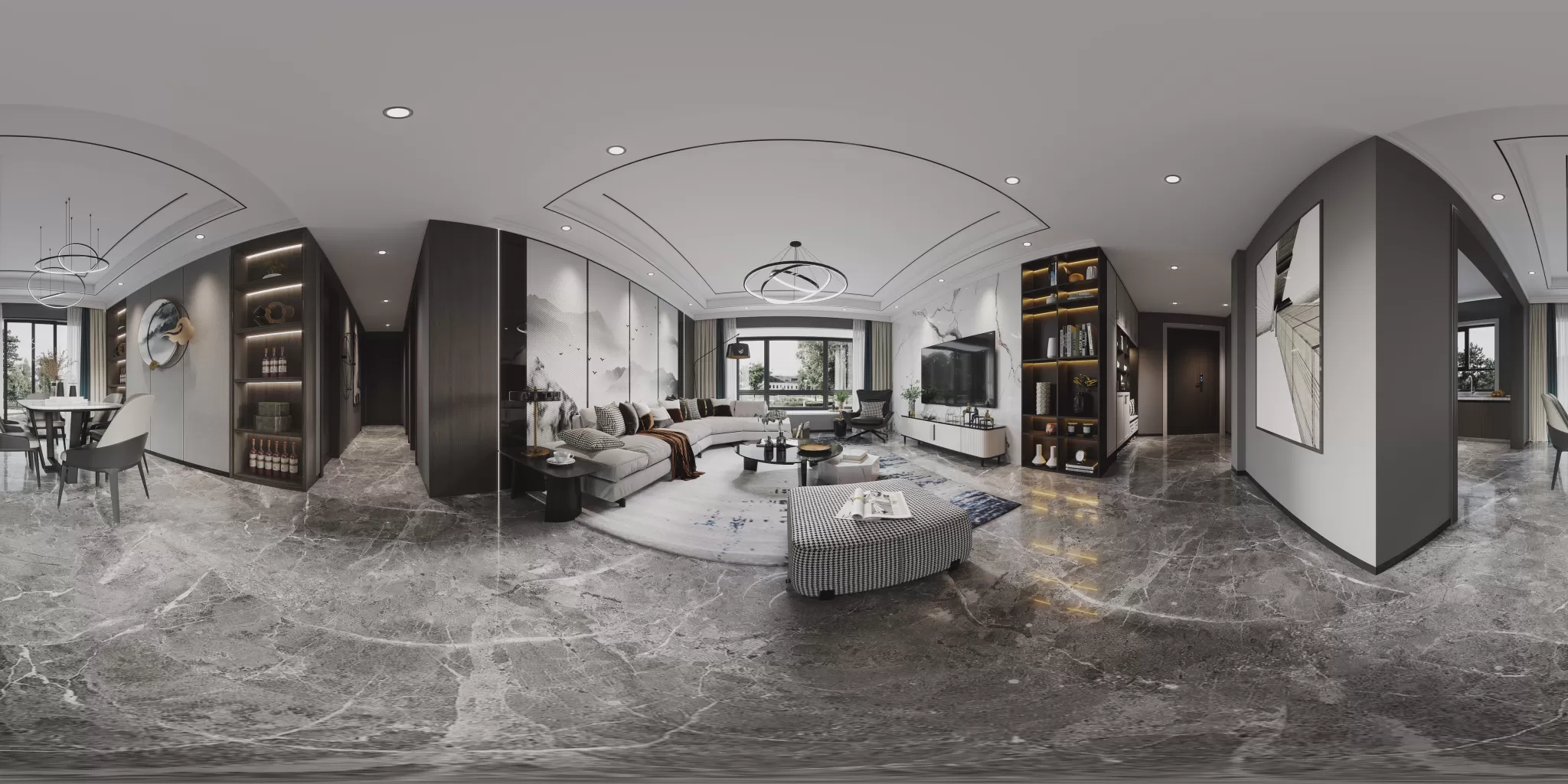 HOUSE SPACE – MODERN STYLES – 3DSKY – 138 – CORONA