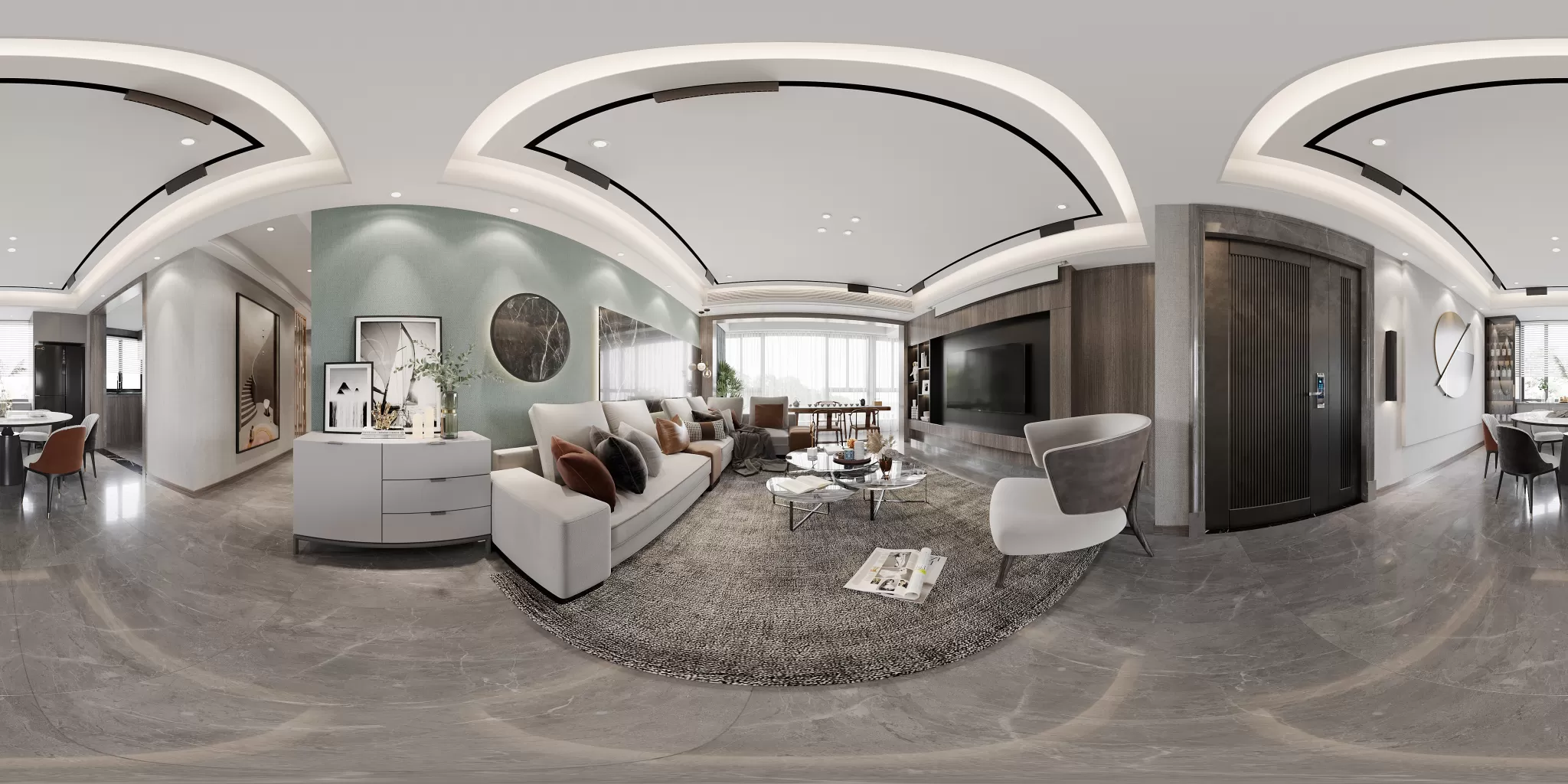 HOUSE SPACE – MODERN STYLES – 3DSKY – 142 – CORONA