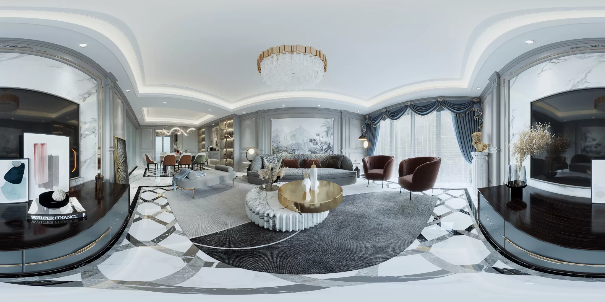 HOUSE SPACE – 3DSKYMODELS – 007 – CORONA