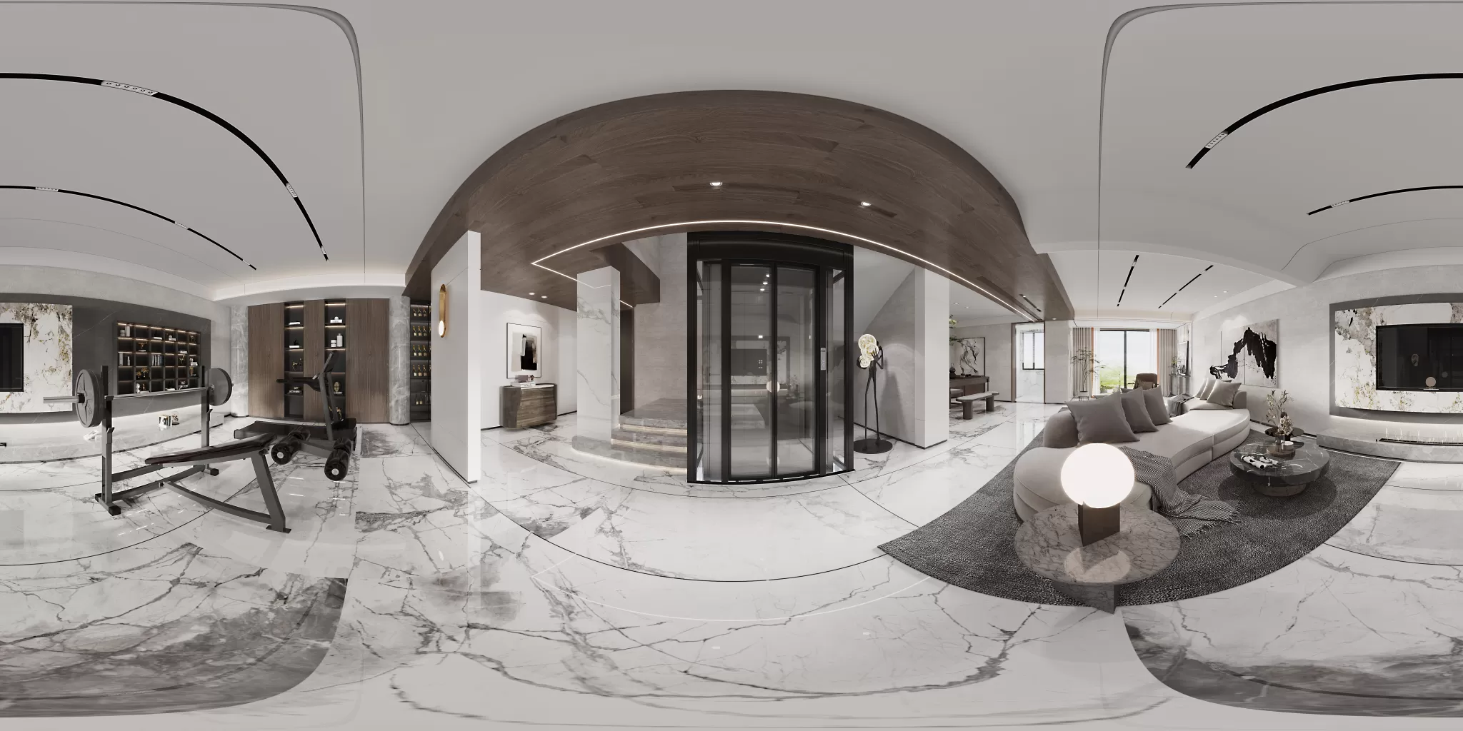 HOUSE SPACE – 3DSKYMODELS – 021 – CORONA