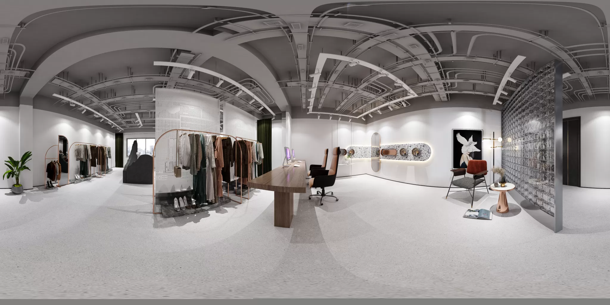 PUBLIC SPACE – CLOTHING STORE – C14 – VRAY