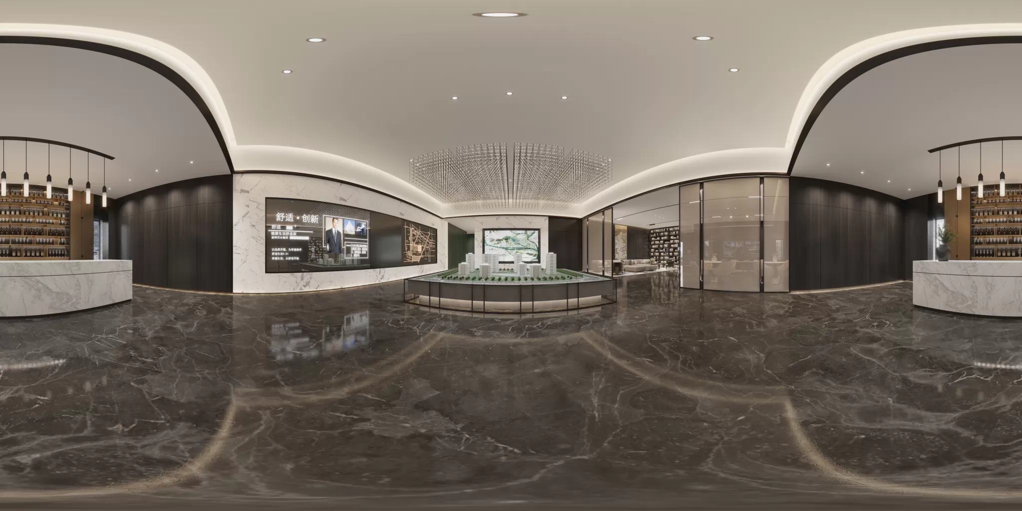 PUBLIC SPACE – SALES OFFICEE – M07 – CORONA