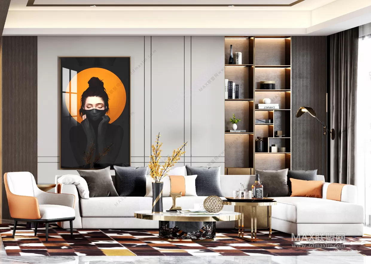 Living Room – 3D66 – 147