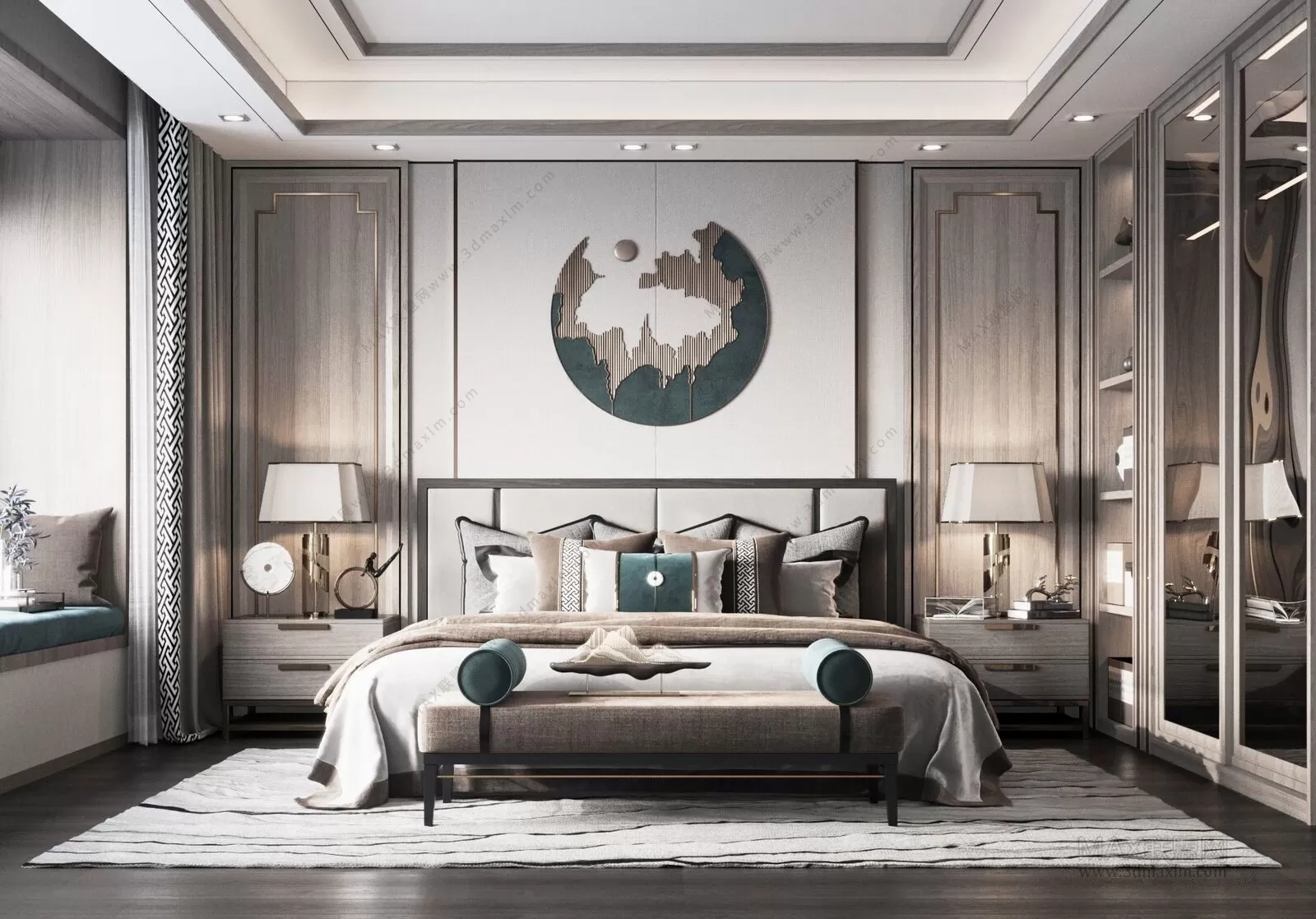 Bedroom – 3D66 – 016