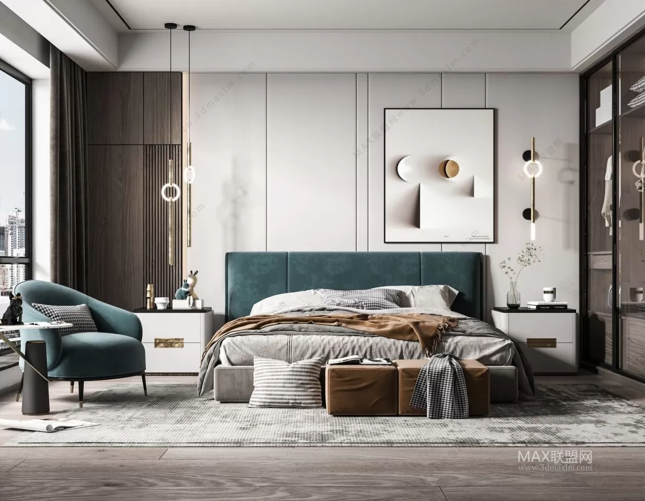 Bedroom – 3D66 – 033