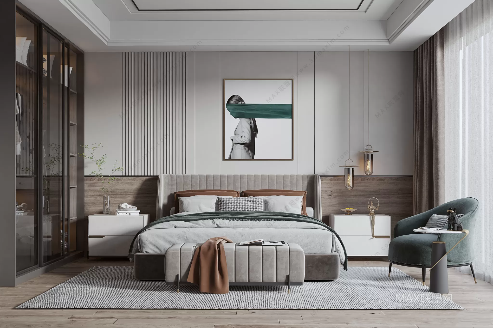 Bedroom – 3D66 – 035