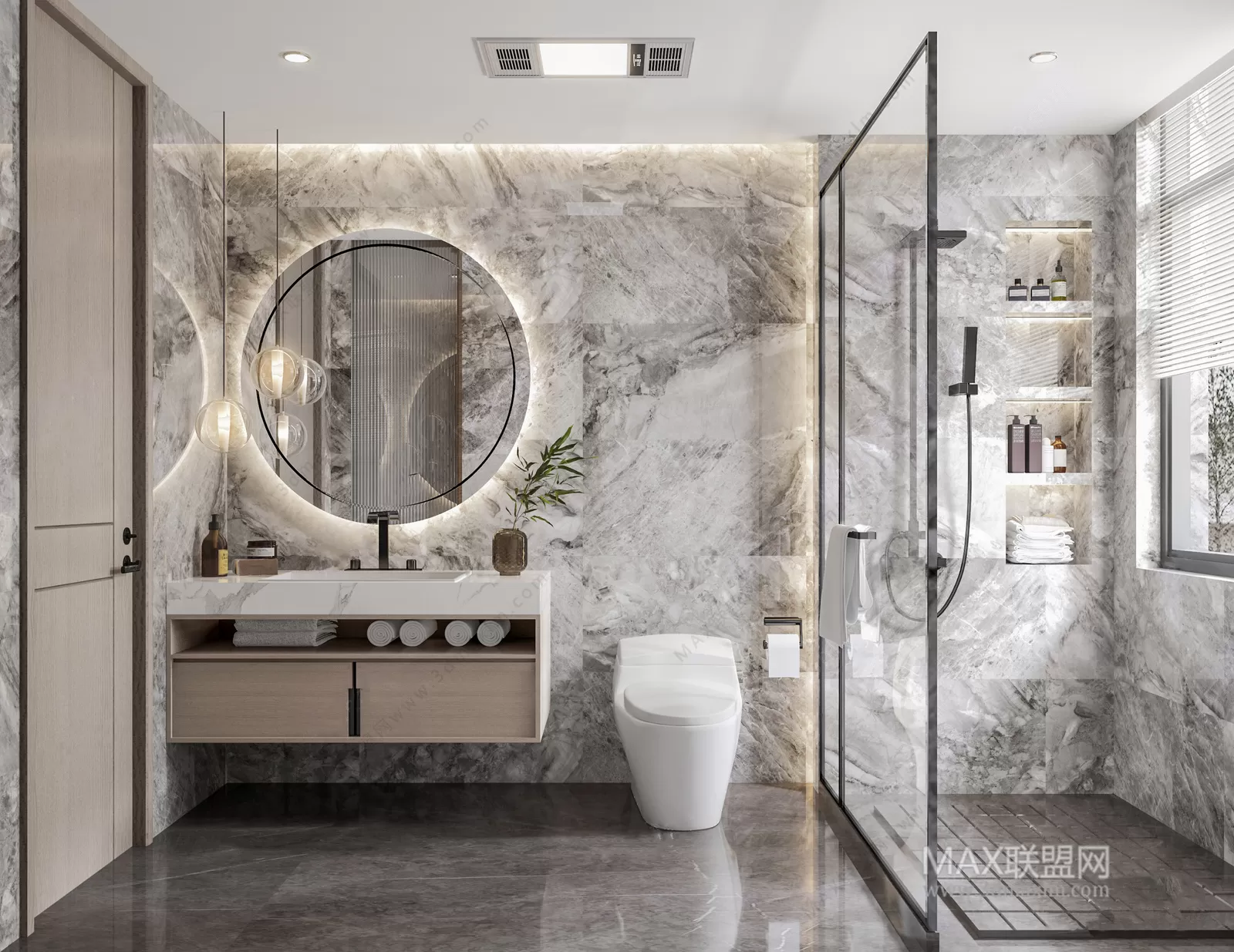 Bathroom – Interior Design – Modern Design – 007