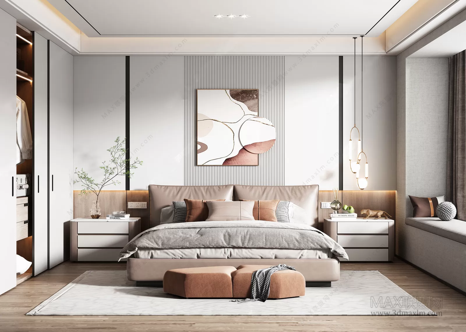 Bedroom – Interior Design – Modern Design – 040 Bedroom – Interior Design – Modern Design – 040