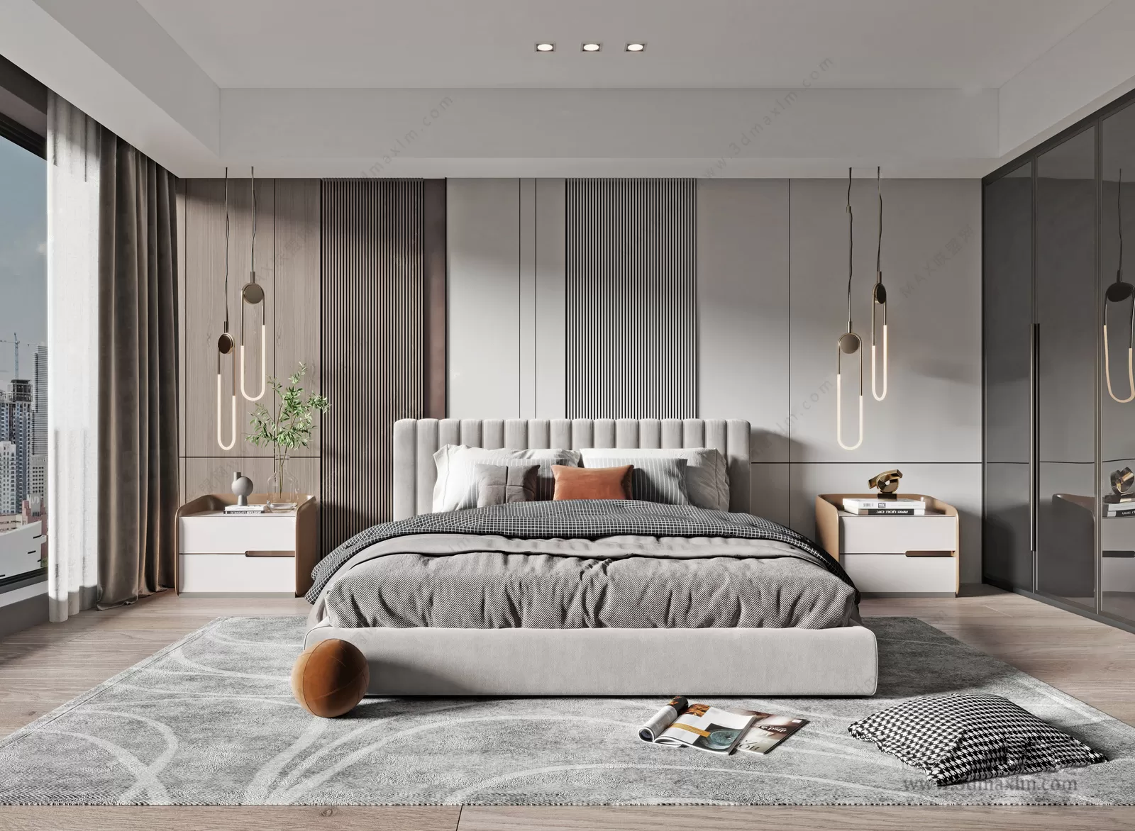 Bedroom – Interior Design – Modern Design – 041 Bedroom – Interior Design – Modern Design – 041