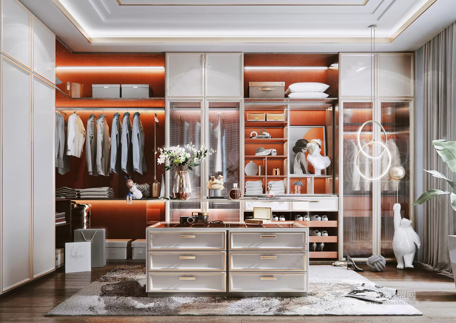 Cloakroom – Interior Design – Modern Design – 001