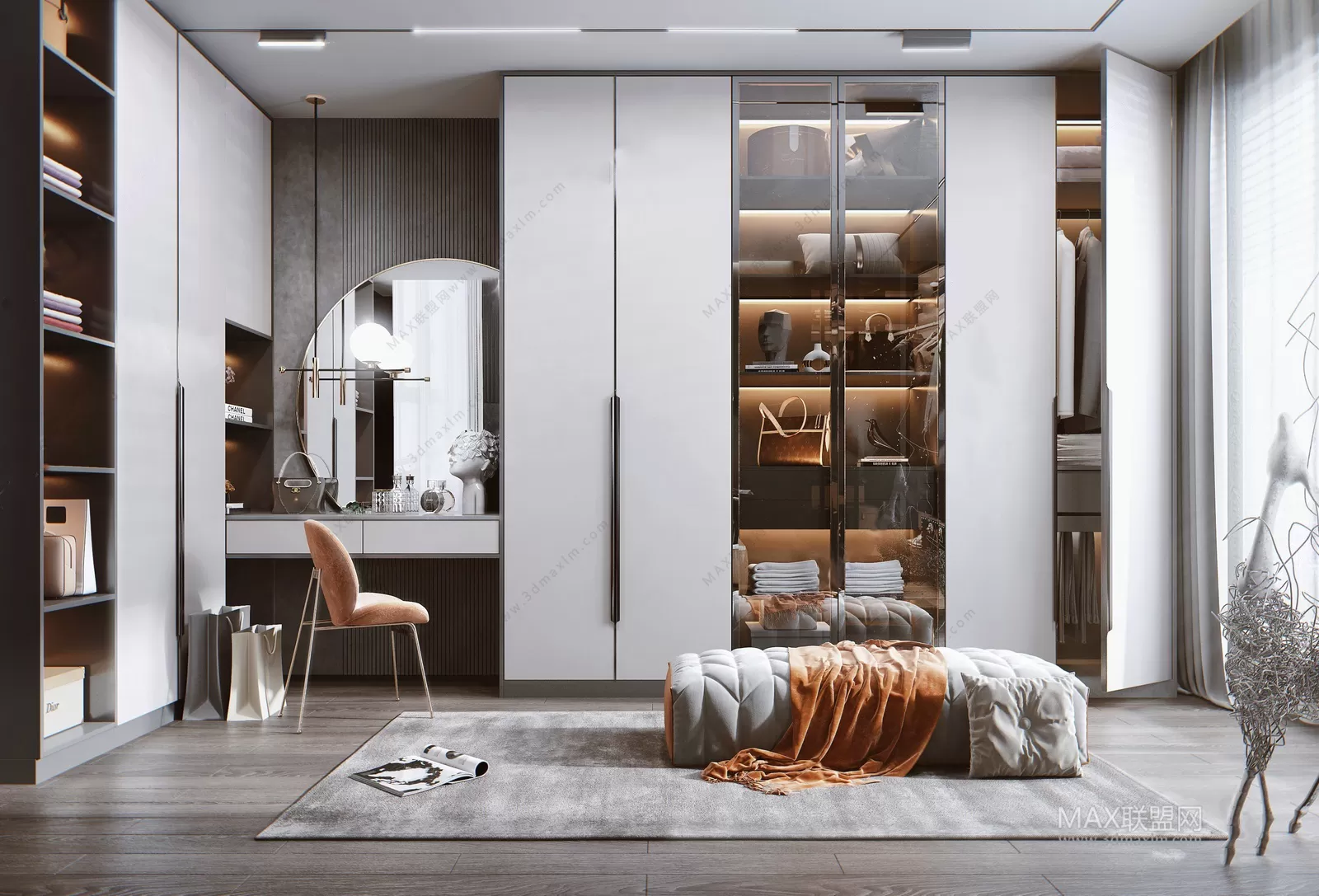 Cloakroom – Interior Design – Modern Design – 001