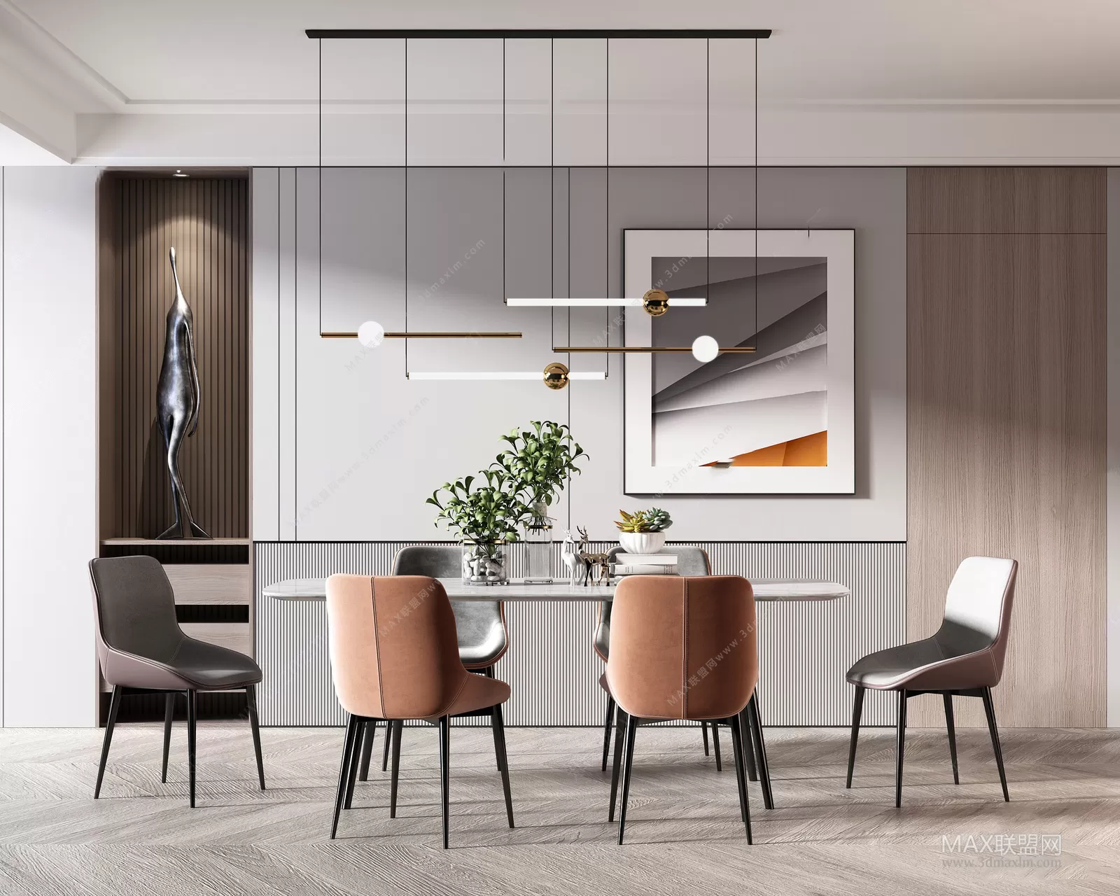 Dining Room – Interior Design – Modern Design – 006 Dining Room – Interior Design – Modern Design – 006