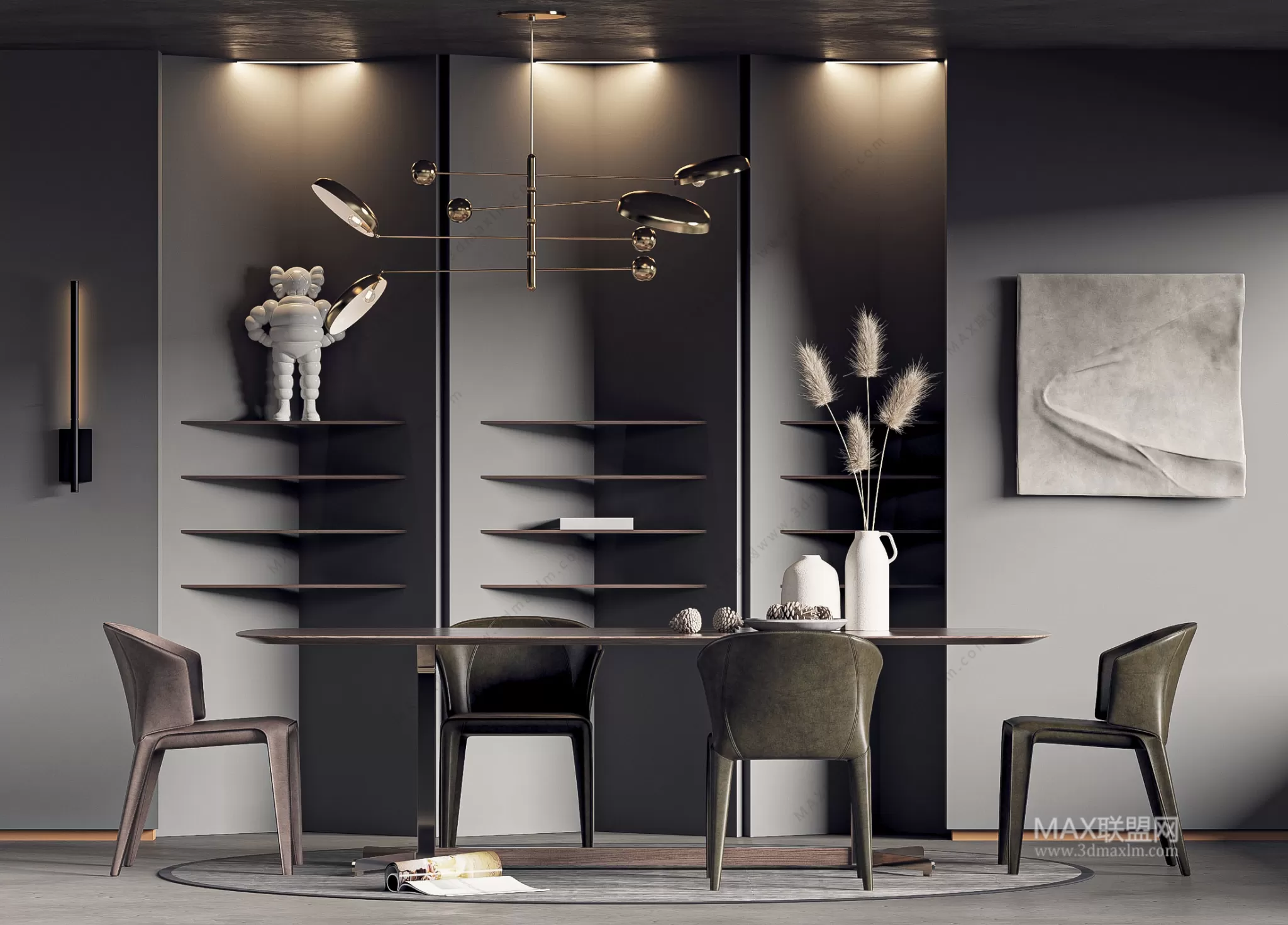 Dining Room – Interior Design – Modern Design – 017 Dining Room – Interior Design – Modern Design – 017