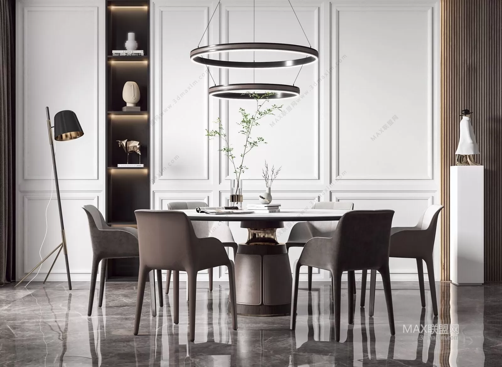 Dining Room – Interior Design – Modern Design – 020 Dining Room – Interior Design – Modern Design – 020